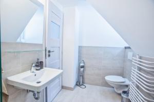 A bathroom at Chata Kamenie