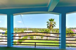a view from the balcony of a house at Save's Homestay in Nadi
