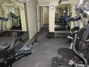 Centrum fitness w obiekcie Grasslands Bed & Breakfast