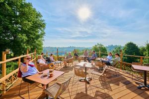 Naturlandskabet i nærheden af bed and breakfast-stedet