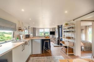 a kitchen with a sink and a counter top at 2 Bed in Overton oc-k45280 in Overton
