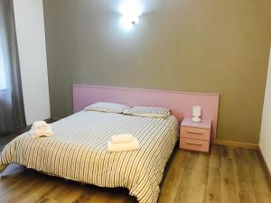 Postel nebo postele na pokoji v ubytování Simoni 10