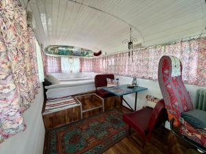 O zonă de relaxare la Crossway Camping