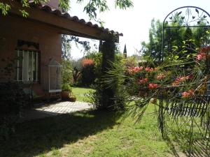Zahrada ubytování B&B Le clos des vignes Saint Raphael