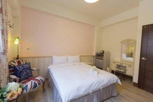 Letto o letti in una camera di Xiang Xiang