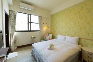 Letto o letti in una camera di Xiang Xiang