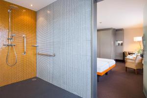 Hotel Windschur客房内的一张或多张床位