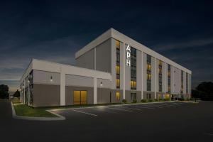 a rendering of a large white building at Allentown Park Hotel by The Red Collection in Fogelsville
