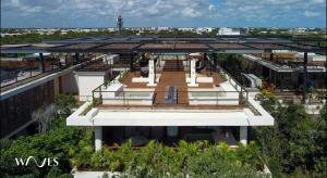 an aerial view of a building at Amelia By Waves in Tulum