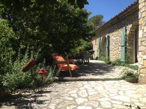 Zahrada ubytování L'Ostal du Pic St Loup