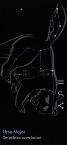 a drawing of a dog with its shadow on a black background at Under Stars in Nebeur +1 photo