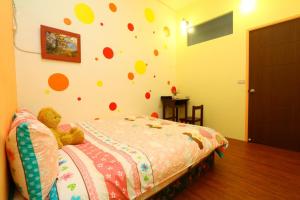 Voodi või voodid majutusasutuse Time Travelodge Homestay toas