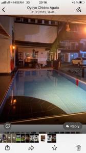 a picture of a swimming pool in a house at Sandvica Luxe Homes in Port Harcourt
