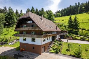 an aerial view of a house at Fuchsmichelhof 2 in Seebach