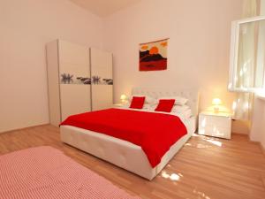 Posteľ alebo postele v izbe v ubytovaní Apartment by the sea Rabac 1093