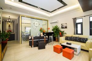 Гостиная зона в Ai Lian Shan Shui Homestay