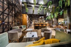 O zonă de relaxare la Park Inn by Radisson Danube Bratislava