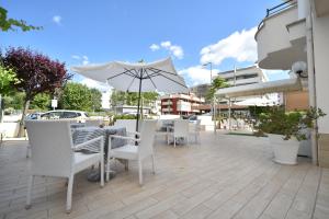 Μπαλκόνι ή βεράντα στο Hotel Marina