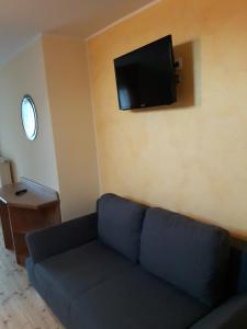 TV o dispositivi per l'intrattenimento presso Appartement Zweikofelblick