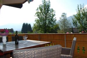 Balcone o terrazza di Appartement Zweikofelblick