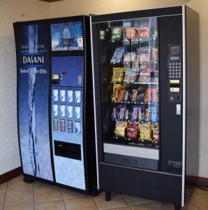 two vending machines sitting next to each other at Microtel Inn & Suites by Wyndham Rock Hill/Charlotte Area in Rock Hill