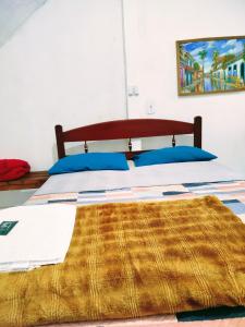 Postel nebo postele na pokoji v ubytování Minha casa pousada