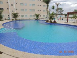 Piscina en o cerca de Apartamento Encontro das Águas Thermas