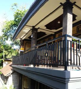 Balkón nebo terasa v ubytování Pancer House