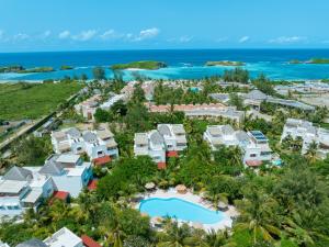 an aerial view of the resort and the ocean at Villa Zuri at Papa Remo in Watamu