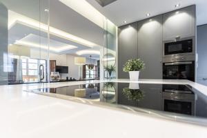 A kitchen or kitchenette at Plaza de Refinadores