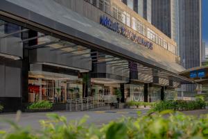 a view of the entrance to a building at Meliá Kuala Lumpur in Kuala Lumpur