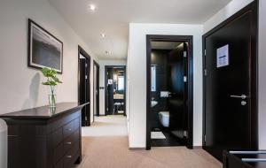 Koupelna v ubytování Admiral Grand Hotel