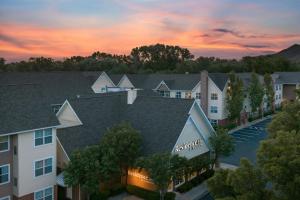 an aerial view of anantara properties at sunset at Residence Inn by Marriott Provo North University in Provo
