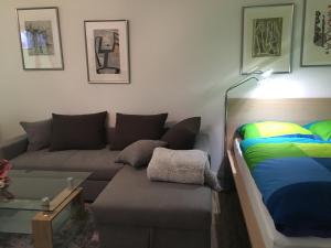 Postel nebo postele na pokoji v ubytování Ferienwohnung Harzmond