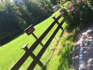 Um jardim em Waldhaus