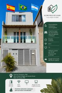 a website for a villa in nigeria at Aconchego de Lugar - Eri & Douglas - 4 in Belo Horizonte