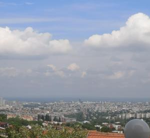 a view of a city under a cloudy sky at The VIEW in Belgrade