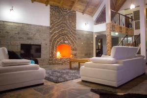 Posezení v ubytování Runda Lofts