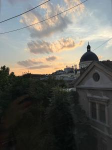 a view of a building with a dome on top at Capital Stay Old Town in Sarajevo