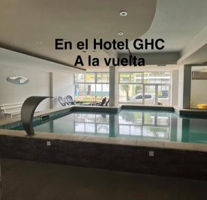 an all hotel club a la vaughan swimming pool at Ocean Blue in San Clemente del Tuyú