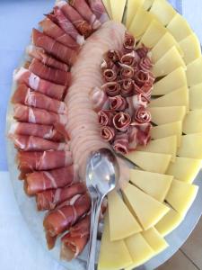 Cibo presso il bed & breakfast o nelle vicinanze