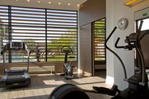 Fitness centrum a/nebo fitness zařízení v ubytování Château Cordeillan-Bages