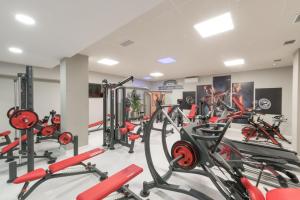 Gimnasio o instalaciones de fitness de Hotel Romerito