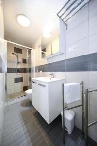 Koupelna v ubytování Apartman Antonio