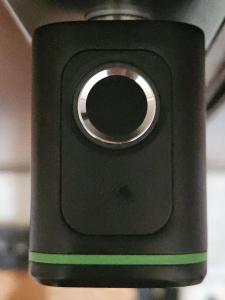 a close up of a black object with a green stripe at VichyeNichy in Morena