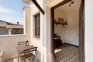 a view from the hallway of a house at La Matrice in Garlenda