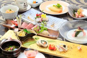 Makanan di atau berdekatan ryokan