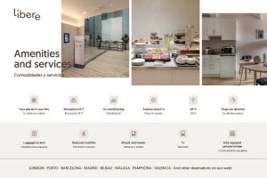 a screenshot of a website for a kitchen at Líbere Madrid Palacio Real in Madrid +34 photos