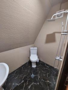 a bathroom with a toilet and a sink at Dore in Kobuleti in Kobuleti +36 photos