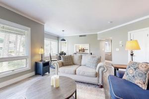 a living room with a couch and a table at Anchorage 7473 in Hilton Head Island